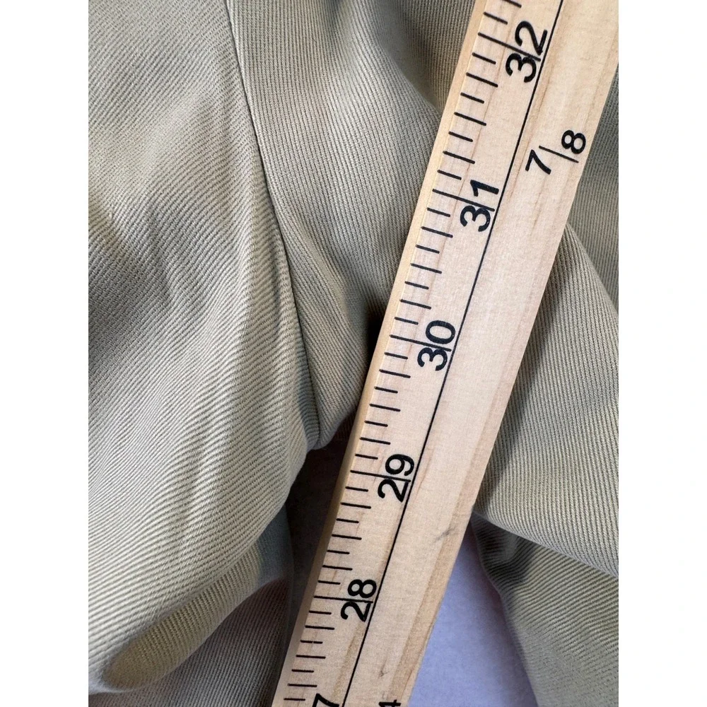 Tommy Bahama Mens 38 Silk Pleated Dress Pants Beige Tan Luxury Trousers